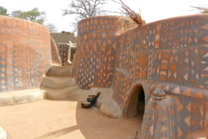 глинобитные дома в африке