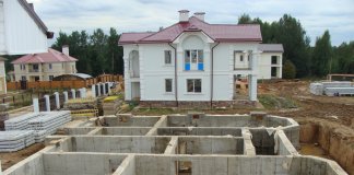 Проекты кирпичных коттеджей с цокольным этажом