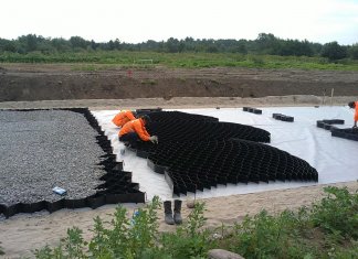 Особенности дорожной георешетки