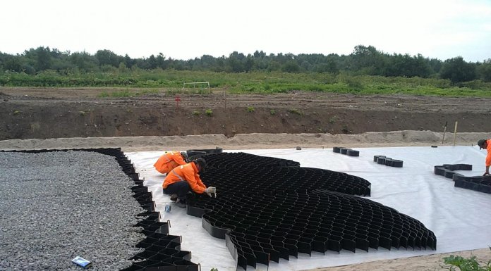 Особенности дорожной георешетки