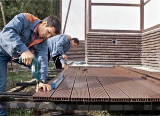 Преимущества применения террасной доски из ДПК