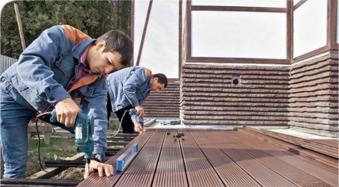 Преимущества применения террасной доски из ДПК