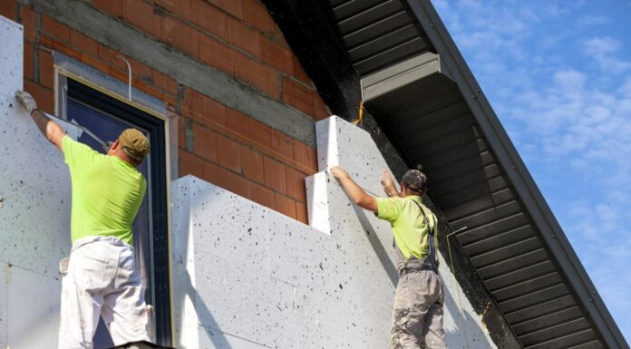 Наружное утепление стен