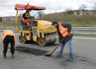 Этапы ямочного ремонта