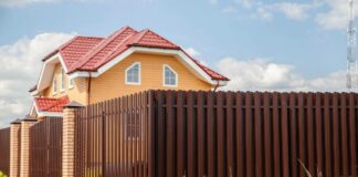 Забор из евроштакетника своими руками