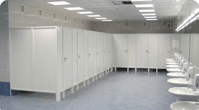 Из каких материалов делают сантехнические перегородки