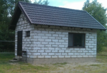 Строительство отдельно стоящего гаража