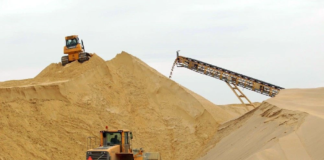 Особенности строительного песка