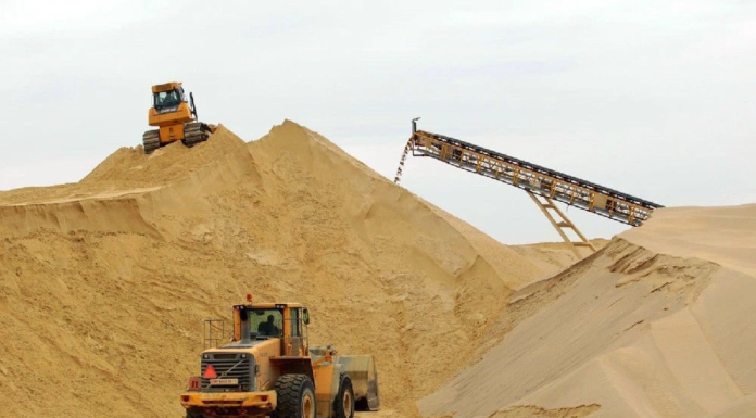 Особенности строительного песка