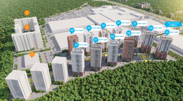 Покупка квартир от застройщика в ЖК «Рассвет» по адекватным ценам