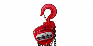 Использование ручной тали