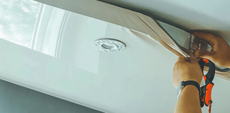 Что надо знать об установке натяжных потолков