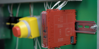 Складское оборудование для безопасности машин: аварийные выключатели, лазерные сканеры безопасности, реле