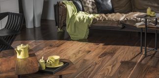 Альтернатива паркетной доске: инженерная из Ореха американского