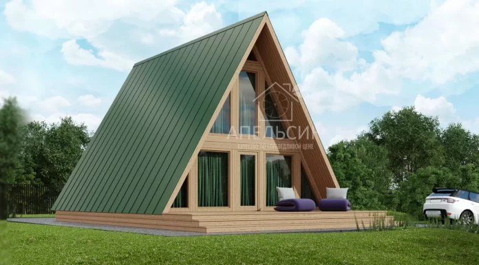 Форма дома в стиле A-frame: плюсы и особенности