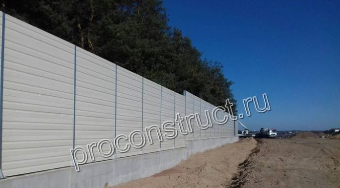 Шумопоглощающие панели из стали и алюминия для акустических экранов, барьеров: конструкция, свойства, особенности монтажа