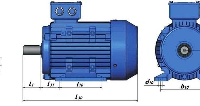 Электродвигатель АИС 90L6 на лапах: особенности и применение