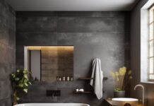 Аксессуары для ванной комнаты: элементы декора