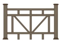 Ограждение из ДПК: плюсы и особенности