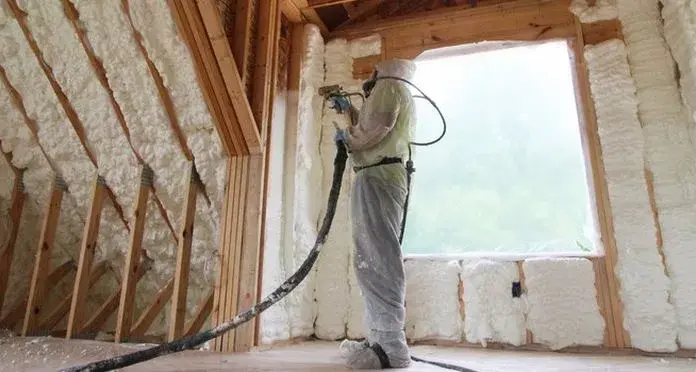 Утепление каркасного дома пенополиуретаном