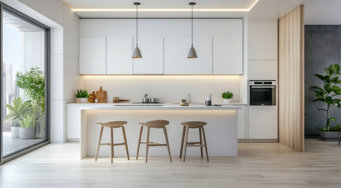 Угловые кухни с барной стойкой на заказ от производителя Kirmi