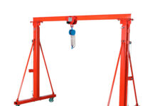 Плюсы и недостатки козловых мобильных кранов для промышленности