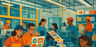 Самоклеящиеся материалы для создания этикеток: фокус на бумажные этикеточные материалы